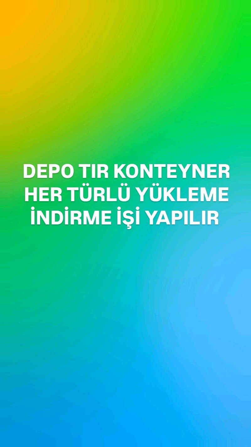 GÜNLÜK YEVMİYE HAMAL