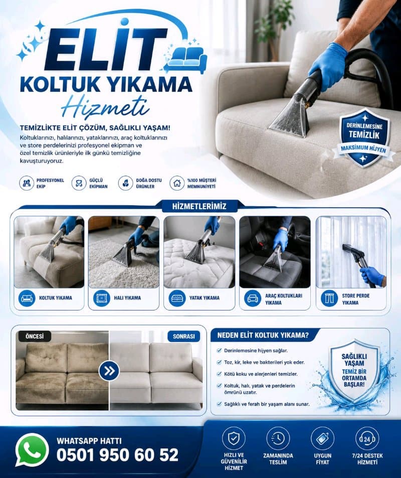 ELİT KOLTUK YIKAMA
