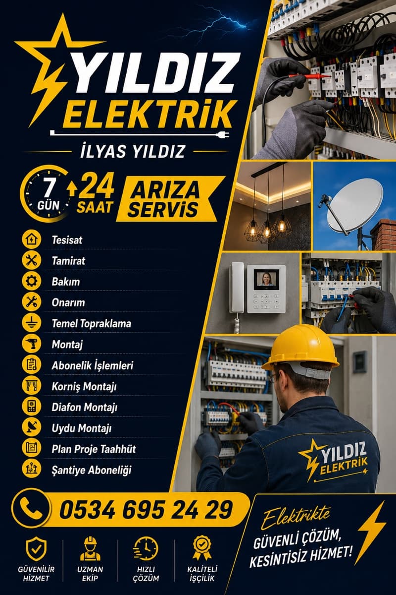 Elektrik Arıza Tamirat Tesisat Bakım Onarım