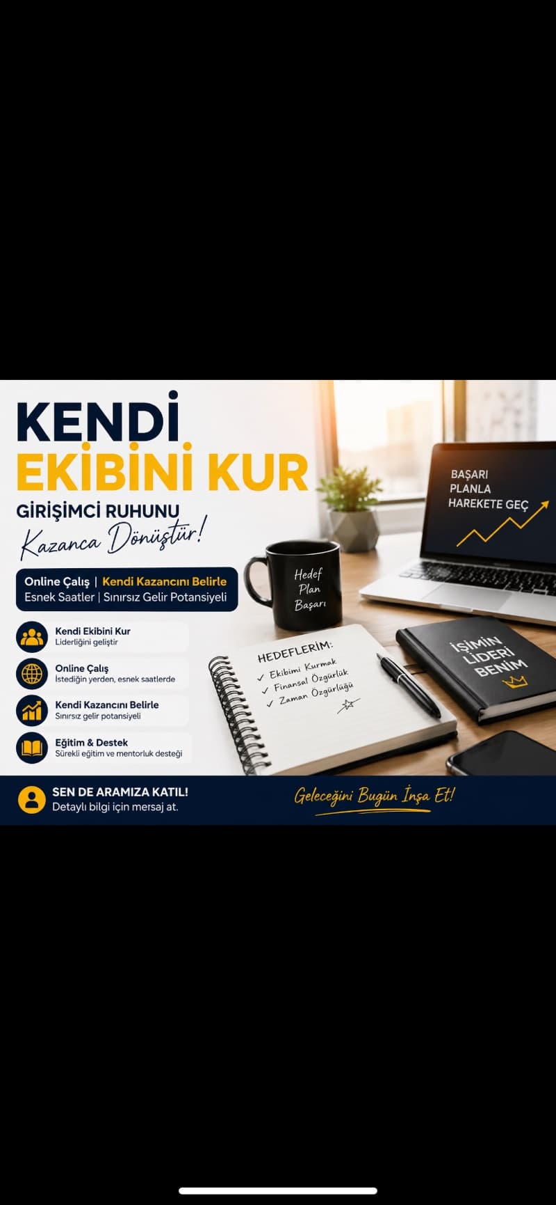 Kendi Ekibini Kurmak İster misin