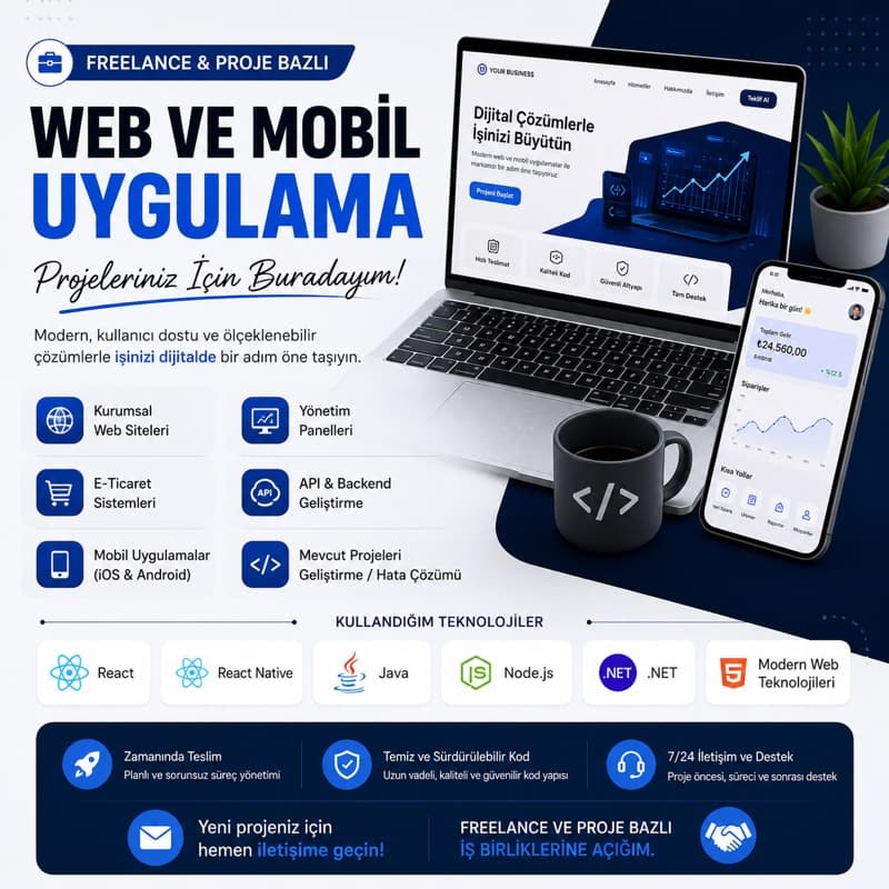 Uygulama Geliştirme & Yazılım Eğitimleri