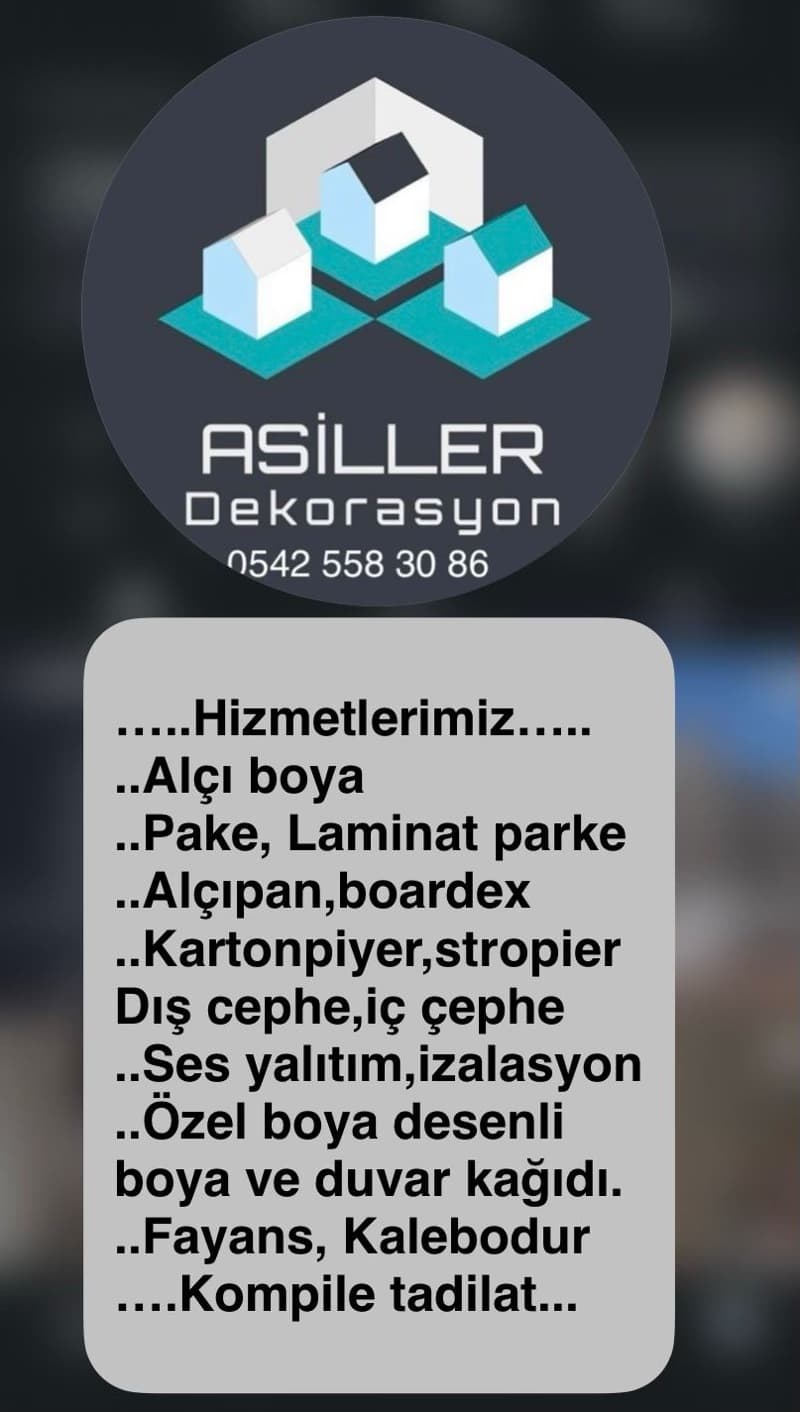 Boya Badana Alçı Tadilat