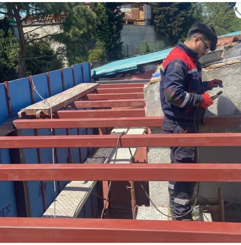 Kaynak Ustasım / Alcıpan Ustasım/ Çelik Çatı / Ustasım