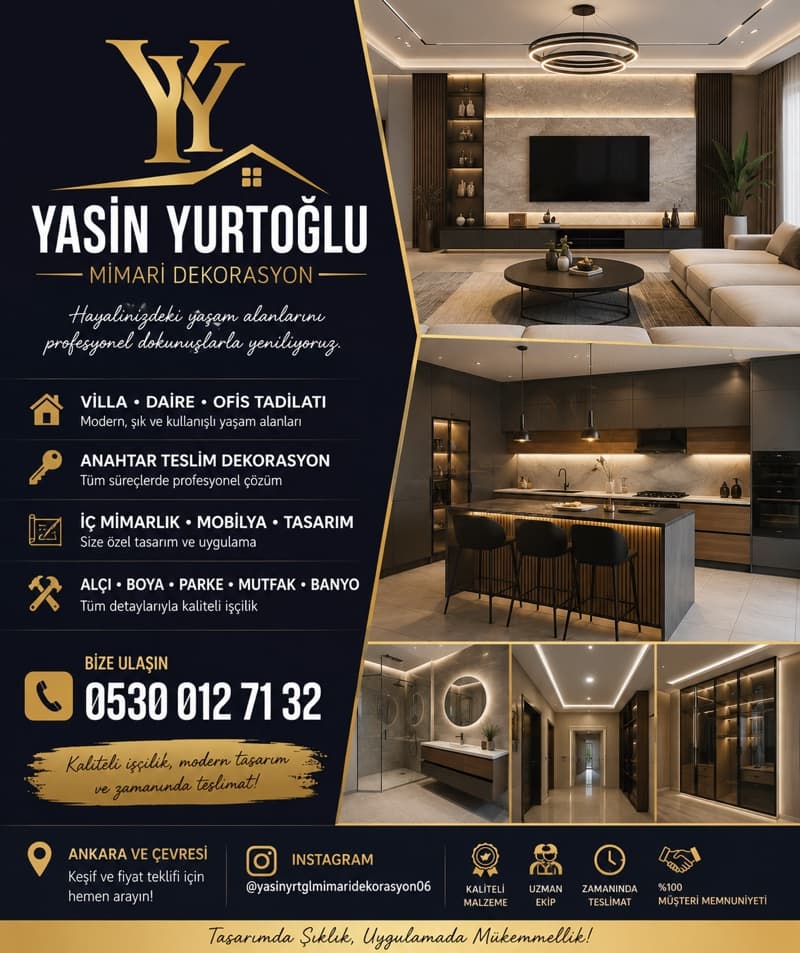 Mobilya İmalat Ve Tadilat İşleri