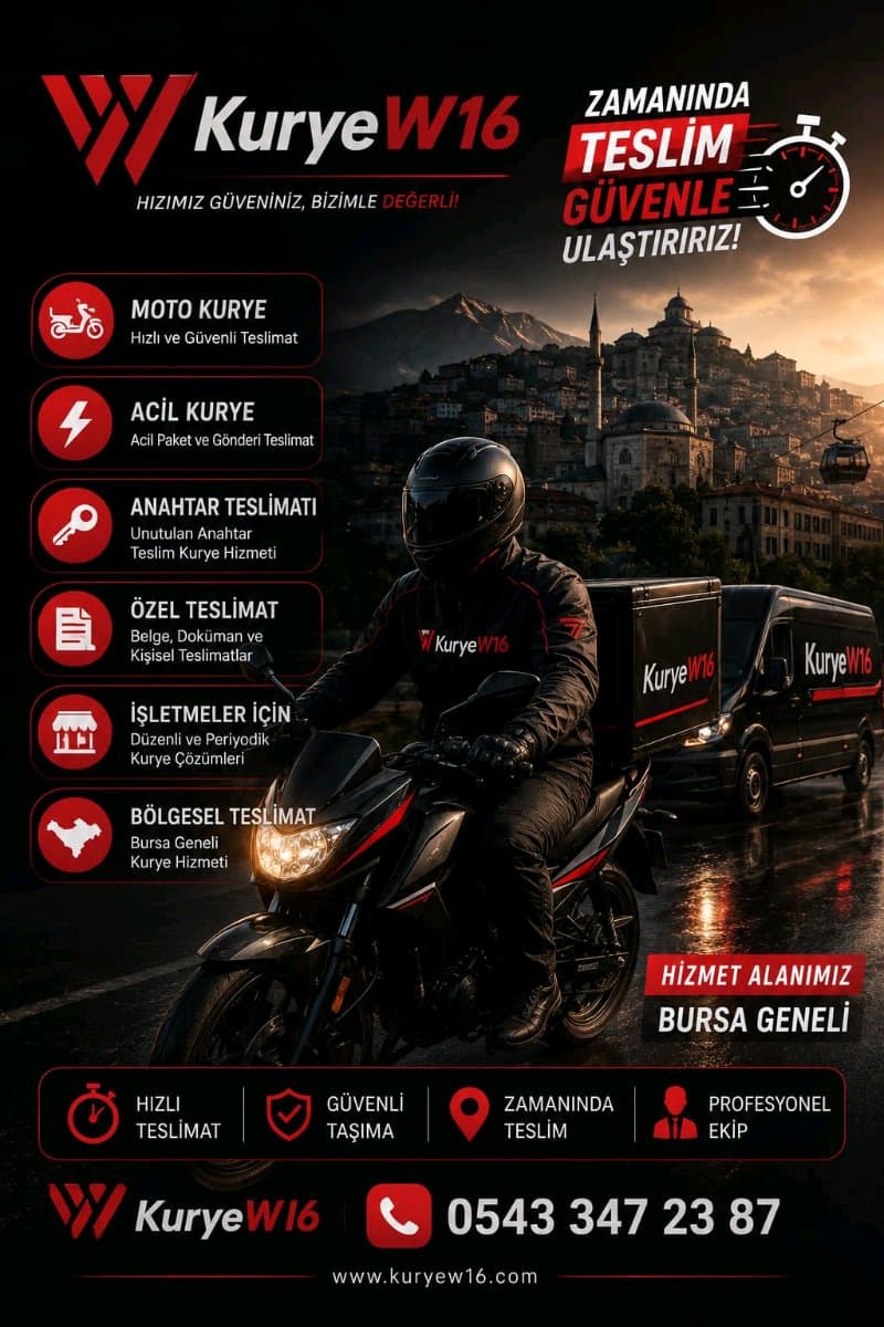 Motorsiklet Kurye Hizmeti