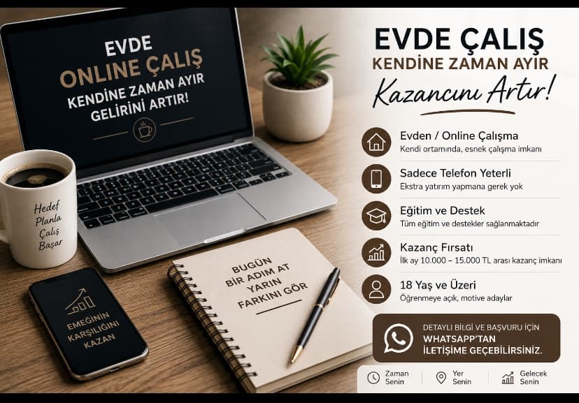ık:📌 Evden / Online Çalışacak Ekip Arkadaşları Aranıyor