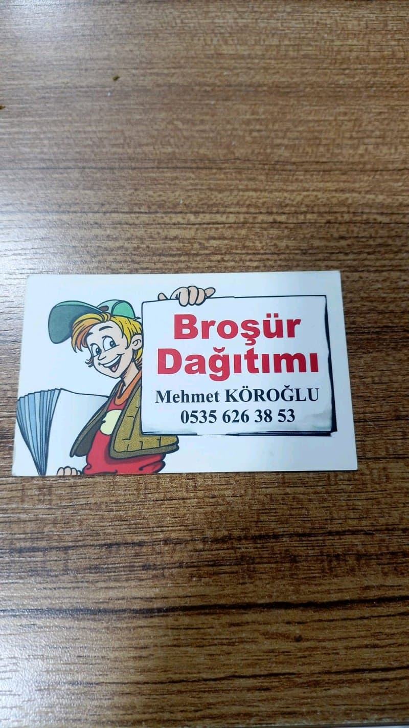 Broşür El İlanı Dağıtım
