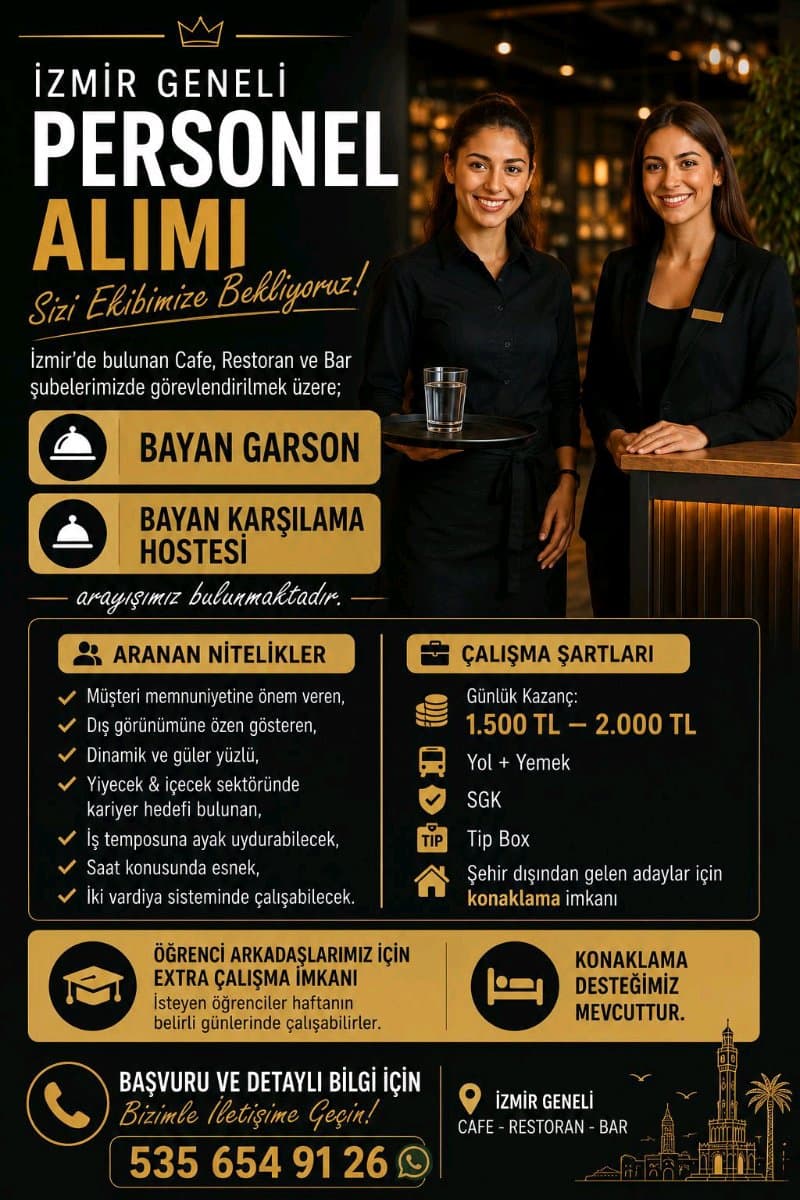 Garson Karşılama Hostesleri