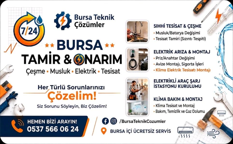 Bursa. Tamir Onarım Servisi