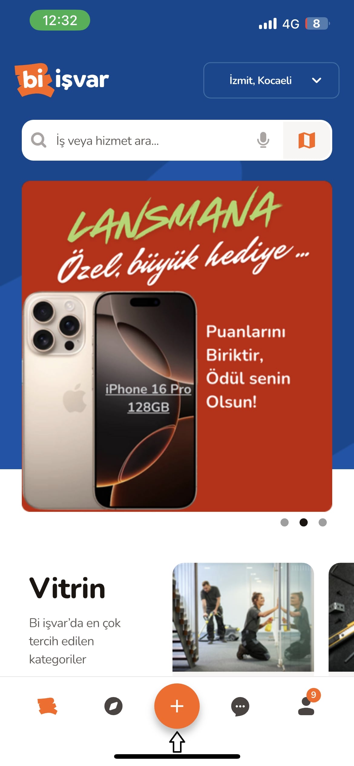 İlan ekleme butonu
