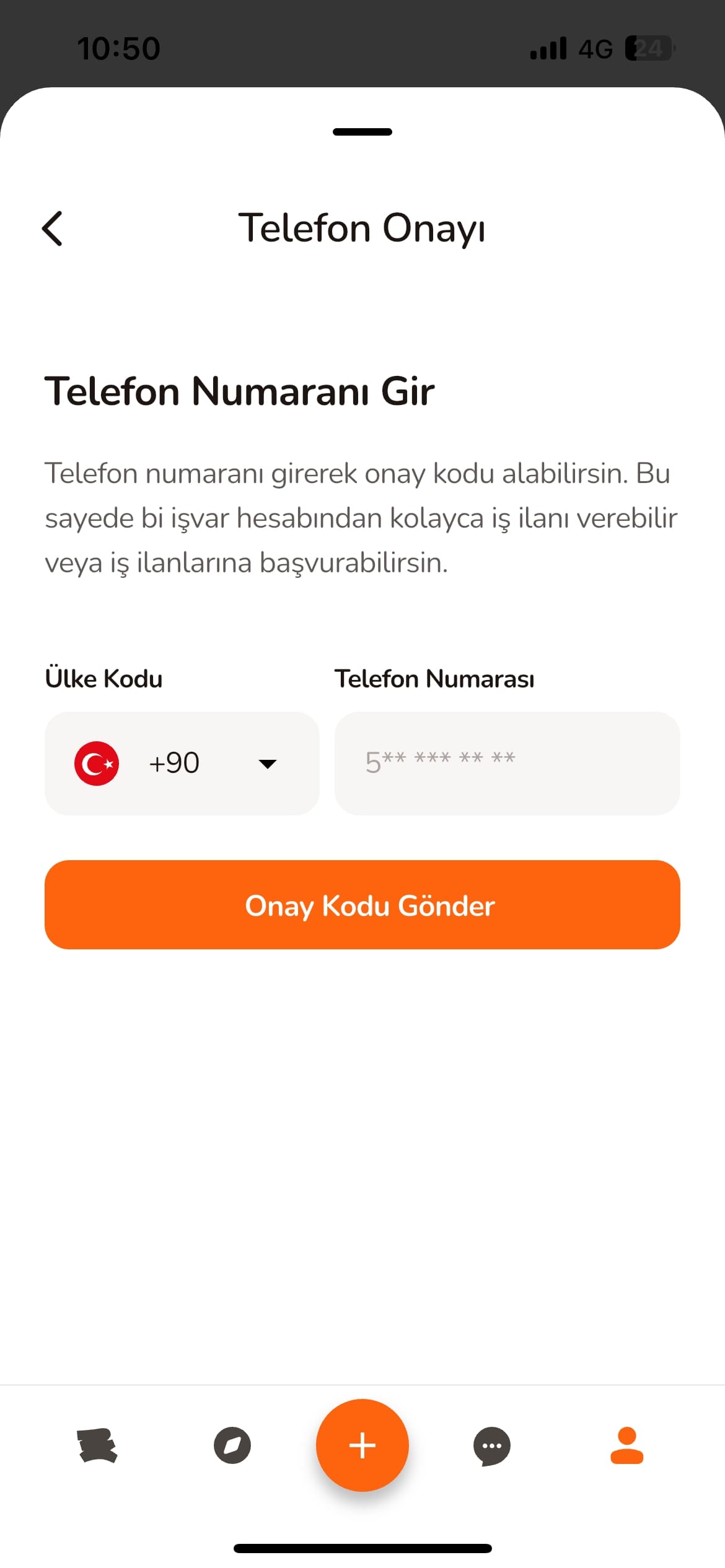 Telefon numarası doğrulama