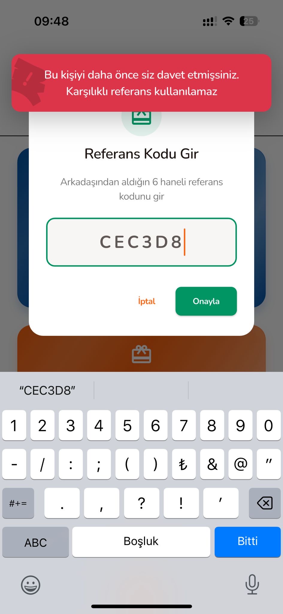 Karşılıklı referans kullanımı uyarısı